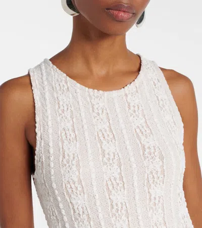 针织中长连衣裙