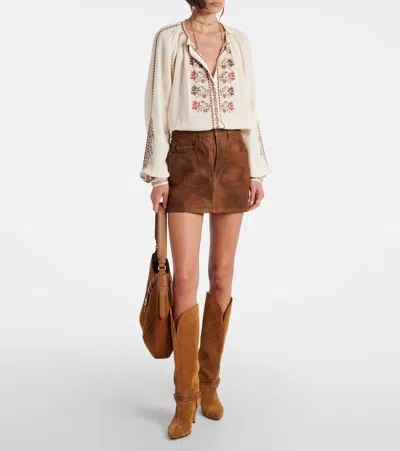 Isabel Marant Étoile Marant Etoile Women Lynne Biologic Cotton Shirt In Neutral