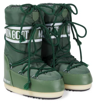 Moon Boot Icon Snow Boots In Green