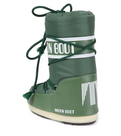 Moon Boot Icon Snow Boots In Green