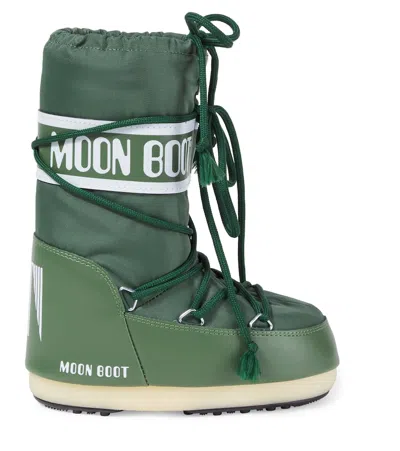 Moon Boot Icon Snow Boots In Green