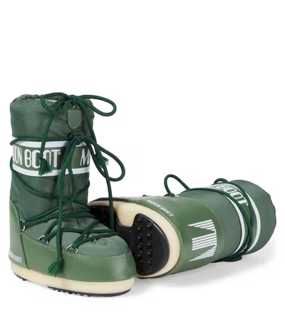 Moon Boot Icon Snow Boots In Green