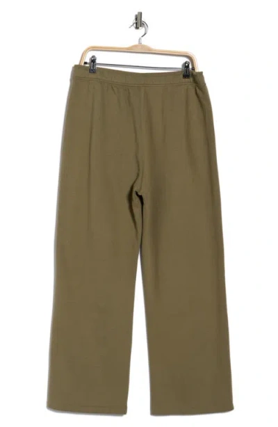 Dkny Women's Hd Logo Boyfriend Open Leg Pants In Gray