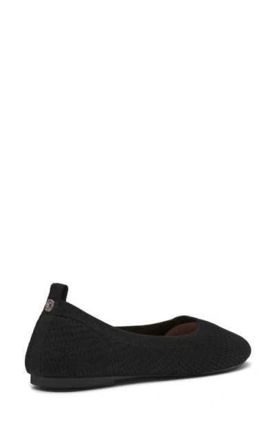 Anne Klein Joyy Knit Ballet Flat In Black