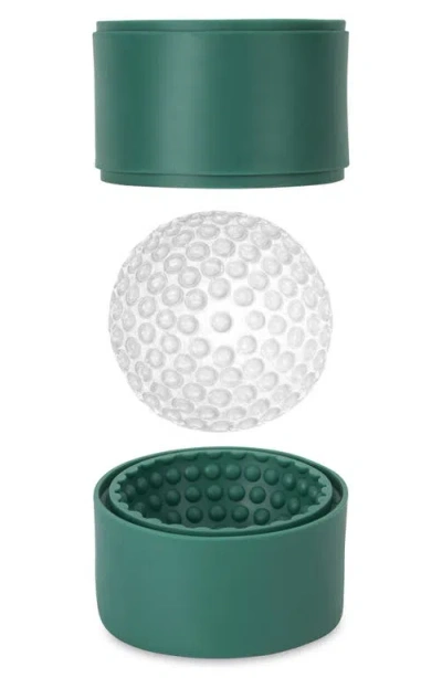 Kikkerland Design Set Of 2 Golf Ball Ice Cube Molds In Multi