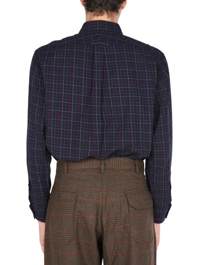 Engineered Garments Checked Shirt In Blue