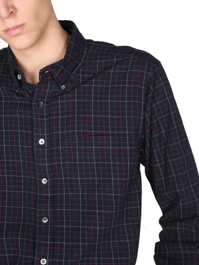 Engineered Garments Checked Shirt In Blue