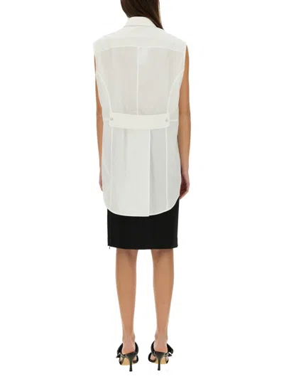 Helmut Lang Women's Apex Tail Shirt In White