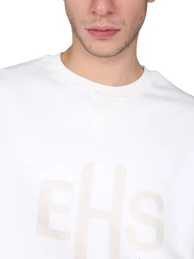 East Harbour Surplus "beatles" Sweatshirt In White