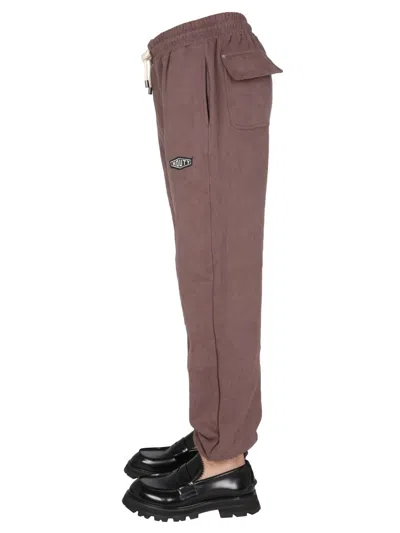 Mouty "biggie" Jogging Trousers In Brown