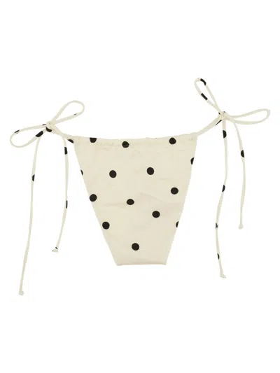Mc2 Saint Barth "colin" Bikini Bottom In Neutral