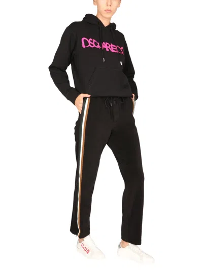 Dsquared2 Dsquared Women "corduroy" Trousers In Black