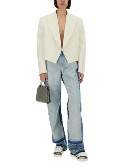 Stella Mccartney Women's Cropped Blazer In White