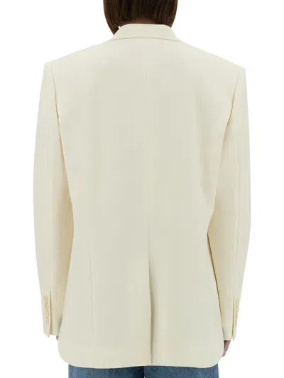 Stella Mccartney Women's Cropped Blazer In White