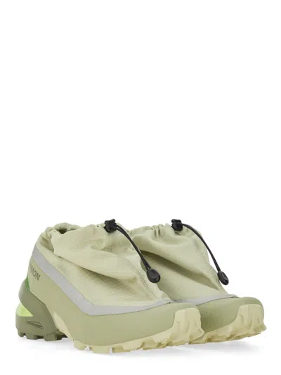 Mm6 X Salomon "cross Low" Sneaker In Green