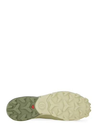Mm6 X Salomon "cross Low" Sneaker In Green