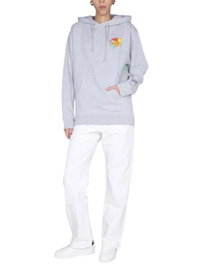 Chinatown Market X The Simpsons "devil Bart" Sweatshirt Unisex In Neutral