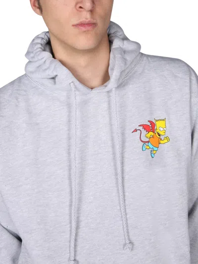 Chinatown Market X The Simpsons "devil Bart" Sweatshirt Unisex In Neutral