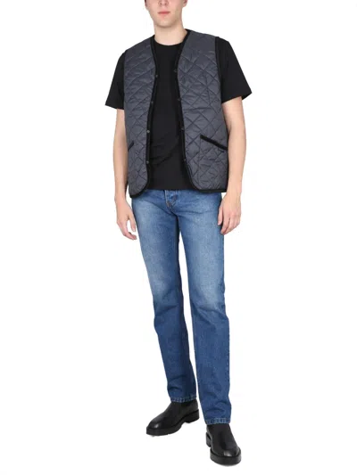 Lavenham Black Polyester Thornham Vest In Blue