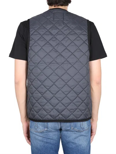 Lavenham Black Polyester Thornham Vest In Blue
