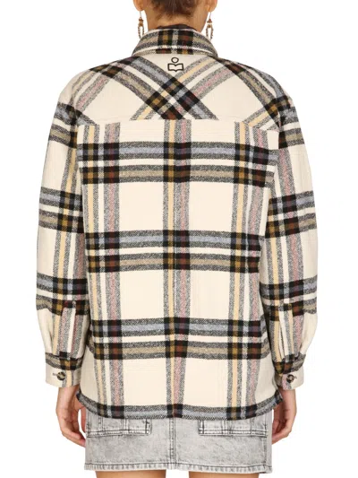 Isabel Marant Étoile Isabel Marant Etoile Padded Oversized Coat In Neutral