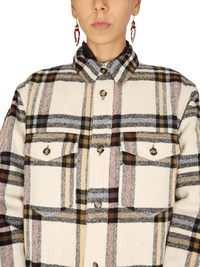 Isabel Marant Étoile Isabel Marant Etoile Padded Oversized Coat In Neutral