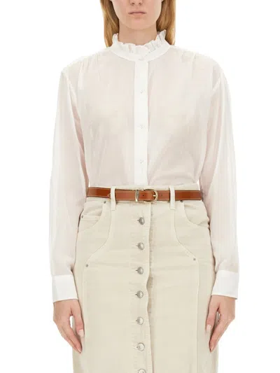 Isabel Marant Étoile Isabel Marant Etoile Gamble Shirt In White