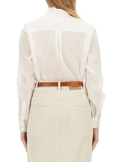 Isabel Marant Étoile Isabel Marant Etoile Gamble Shirt In White