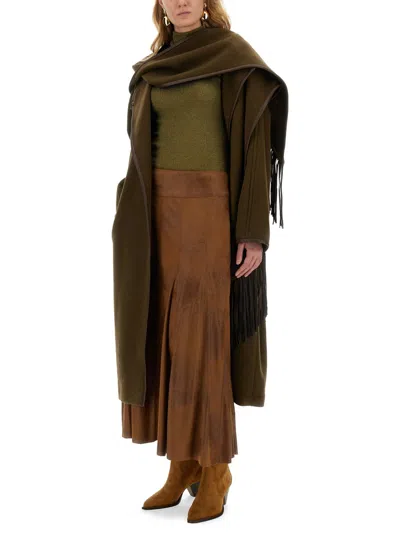 Isabel Marant "genevi" Skirt In Brown