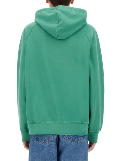 Ps By Paul Smith Ps Paul Smith Happy Hoodie In Green