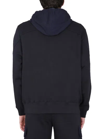 Ps By Paul Smith Ps Paul Smith "happy" Sweatshirt In Blue