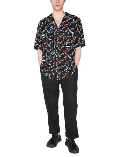 Marcelo Burlon County Of Milan Marcelo Burlon Hawaii Shirt In Multi