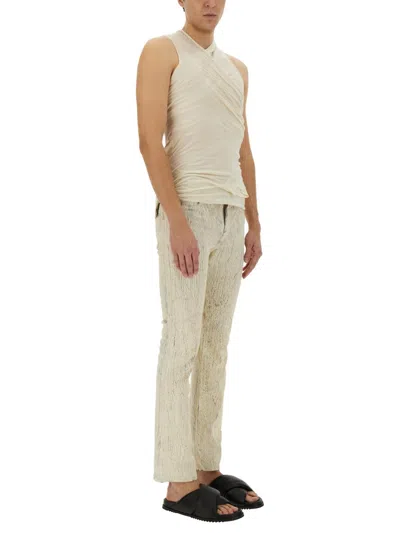 Rick Owens Hollywood Banana" Top In Neutral