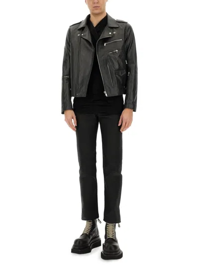 Rick Owens Hollywood Banana Top In Black