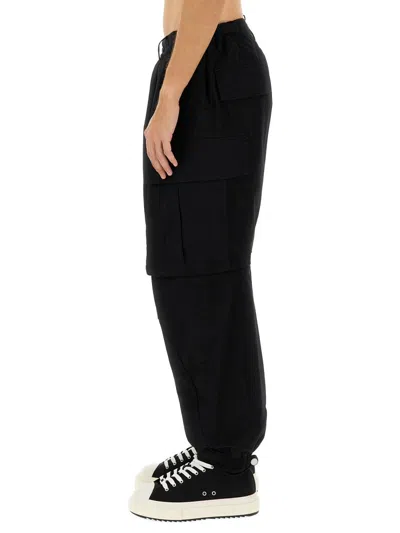 Dsquared2 Icon New Generation Ripstop 3d Cargo Pants In Black
