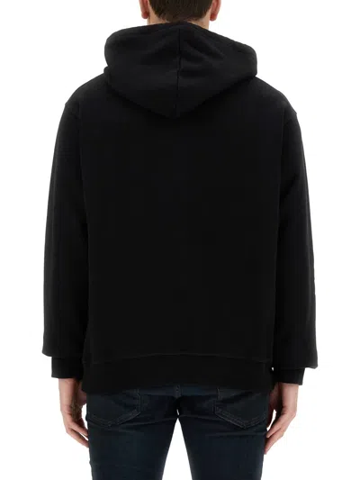Dsquared2 Icon Scribble Cool Fit Sweatshirt In Black