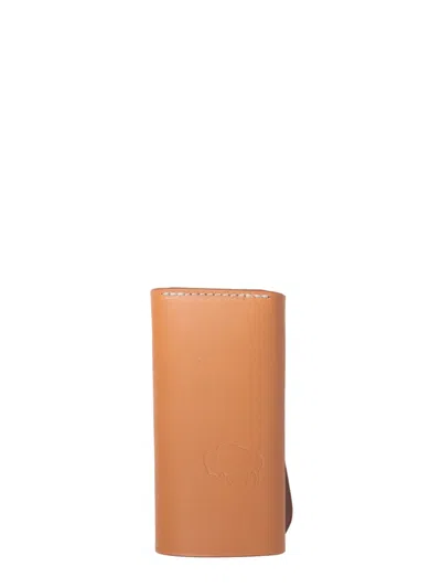Il Bisonte Io Key Ring In Brown