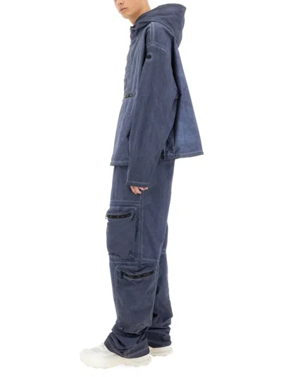 Diesel "j-noode-a" Jacket In Blue