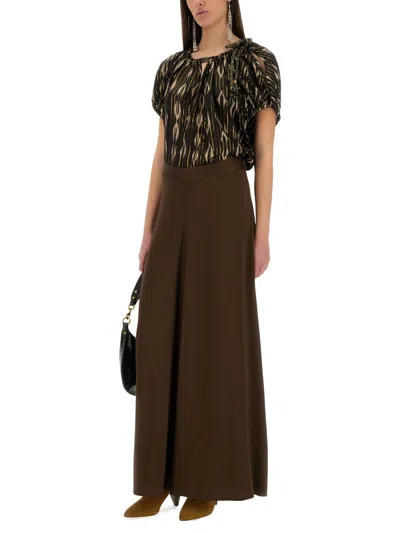 Isabel Marant Women's Kayana Long Skirt In Green