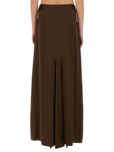 Isabel Marant Women's Kayana Long Skirt In Green