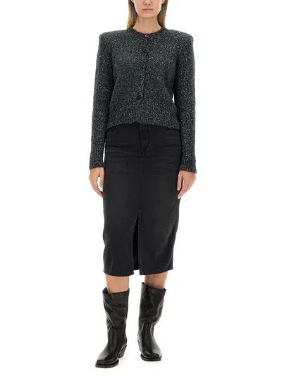 Isabel Marant Kathlen T-shirt In Gray