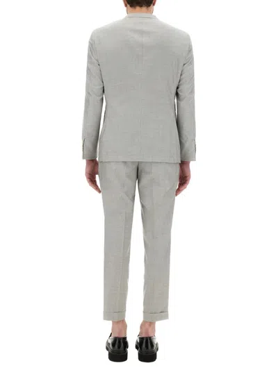 Hugo Boss Boss Lheston Dress In Gray