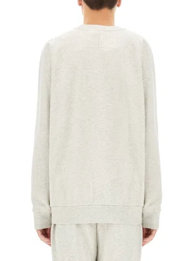 Asics X A.p.c. Lake Sweatshirt In White