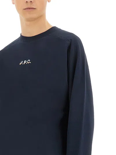 Asics X A.p.c. Asics X Apc Lake Sweatshirt In Black