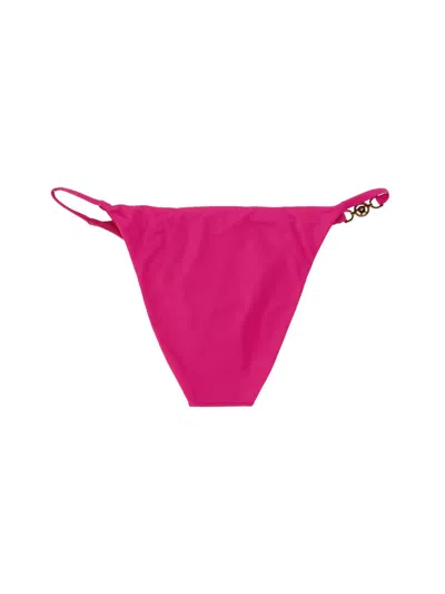 Versace "medusa '95" Bikini Bottom In Pink