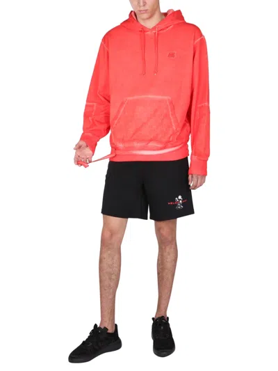 Helmut Lang "military" Sweatshirt In Red