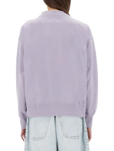 Isabel Marant Étoile Moby Sweatshirt In Purple