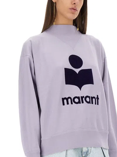 Isabel Marant Étoile Moby Sweatshirt In Purple