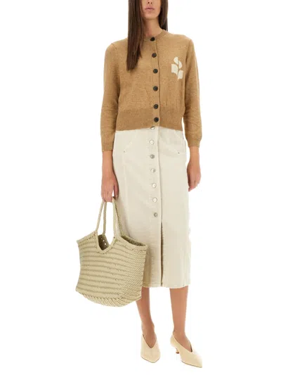 Isabel Marant Étoile Isabel Marant Etoile Newton Jersey In Gold