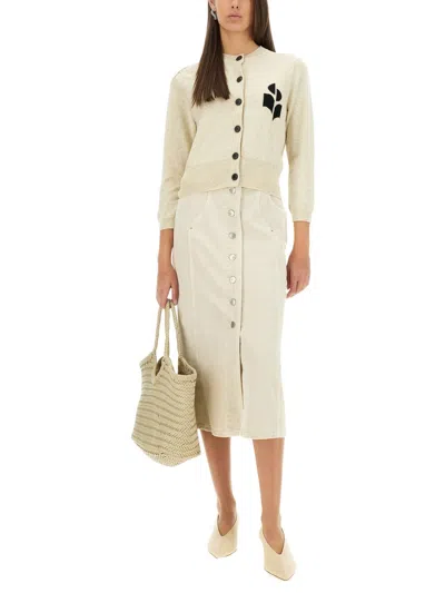 Isabel Marant Étoile Isabel Marant Etoile Newton Jersey In Neutral